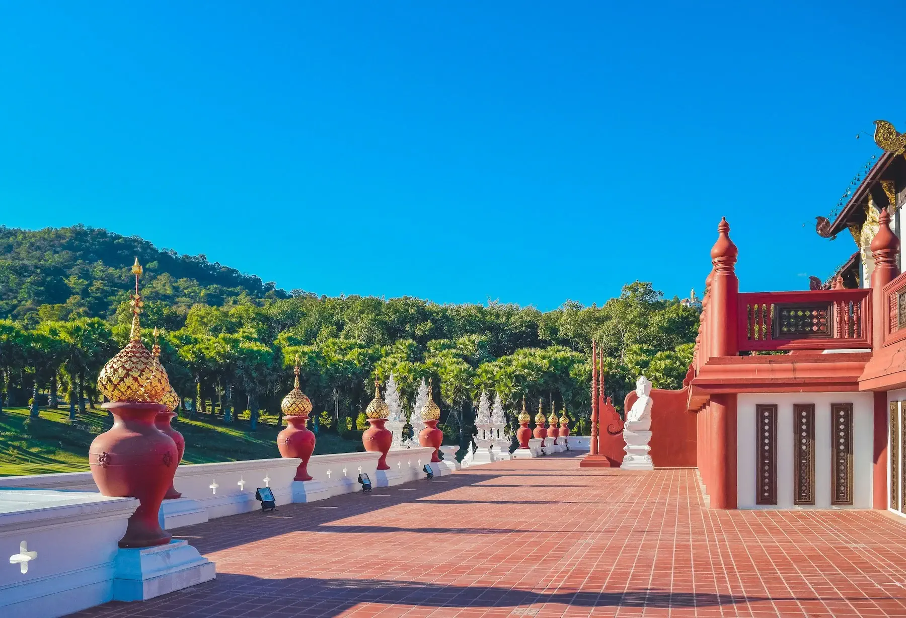 Historic temple in Chiang Mai, Thailand