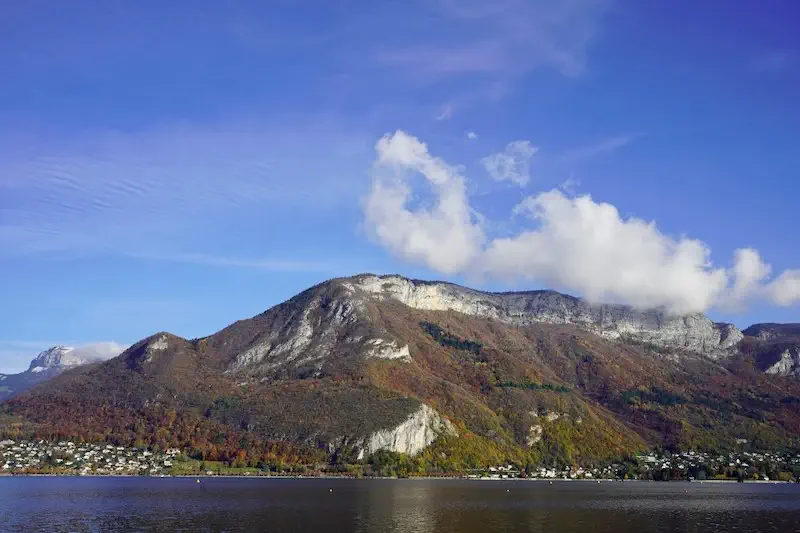 Mountian view in Annecy, France